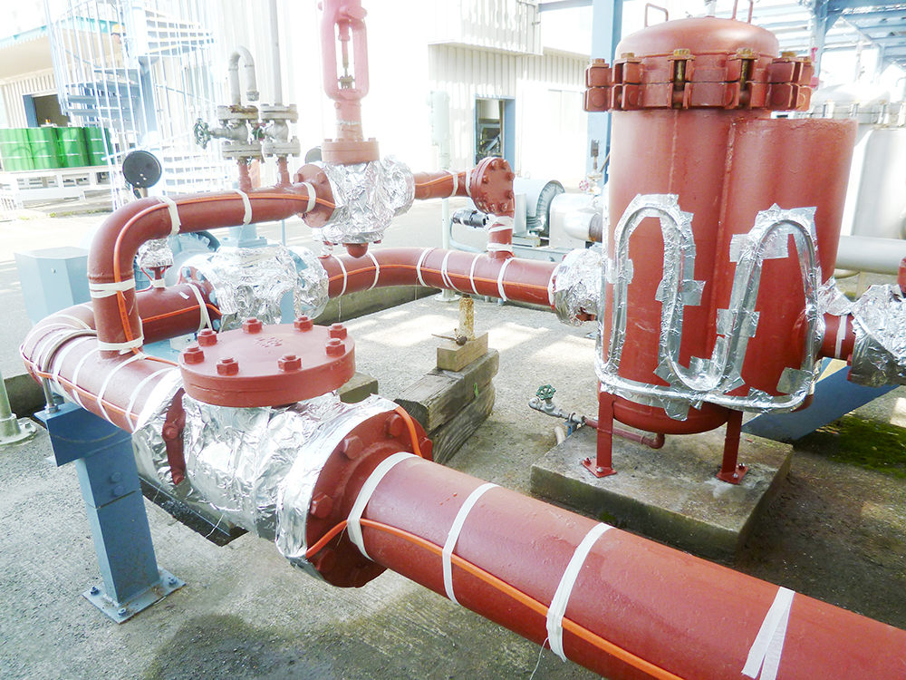 ヒートトレース 株式会社石森製作所｜プレス加工品 プール可動床 オゾン装置